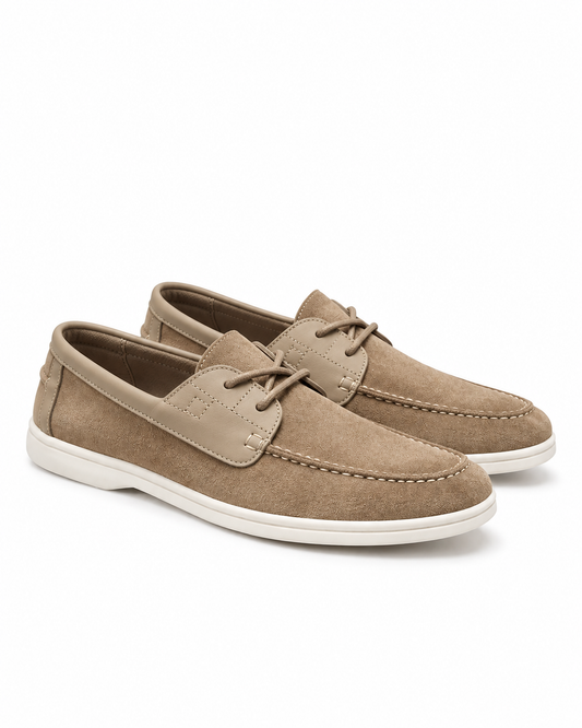 Men’s Suede Lace Up Loafers