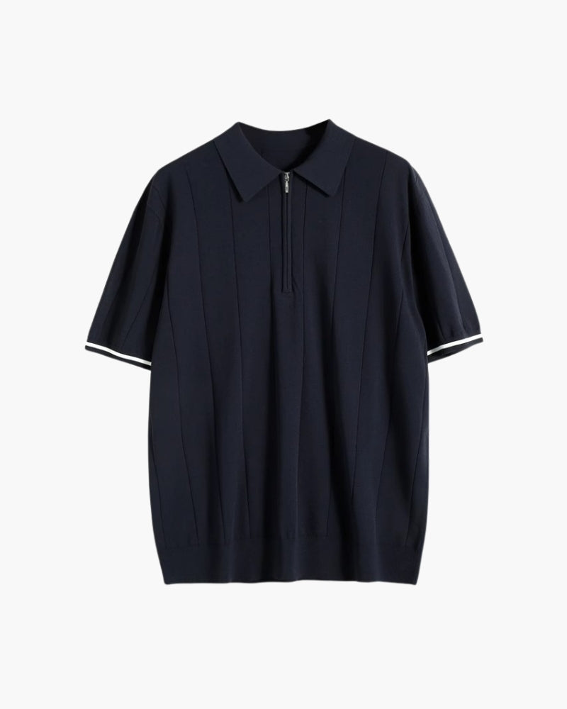Signature Contrast Trim Polo