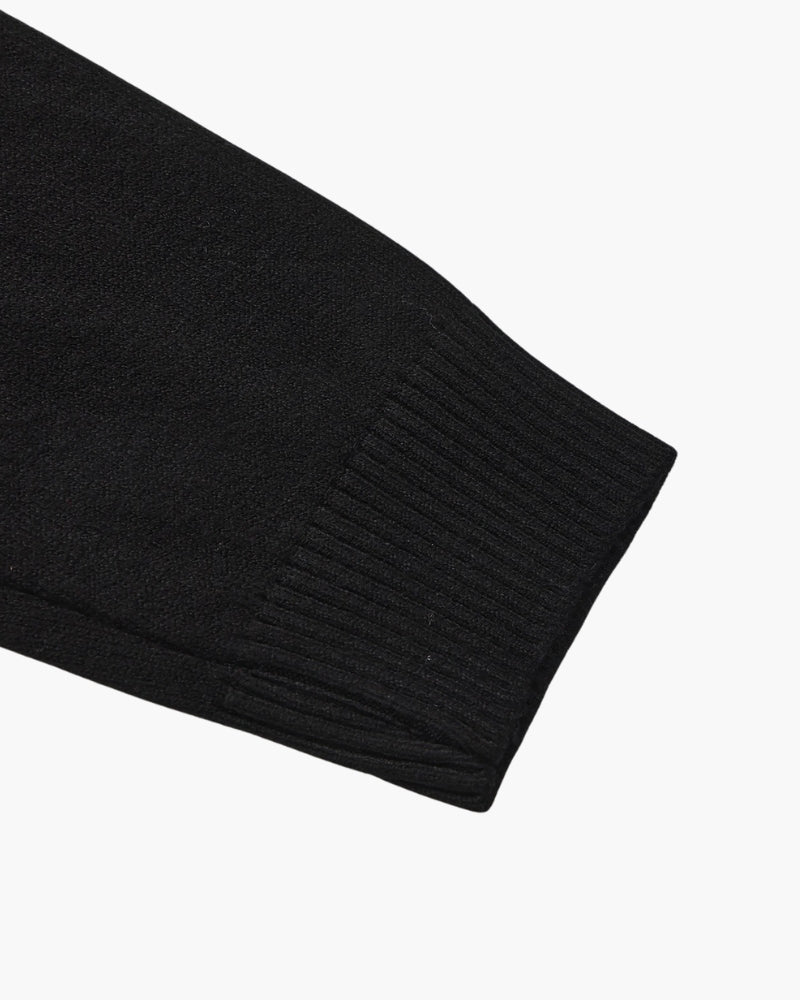 Essential Ribbed Mock Neck Sweater
