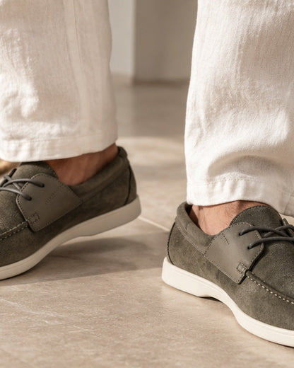 Men’s Suede Lace Up Loafers