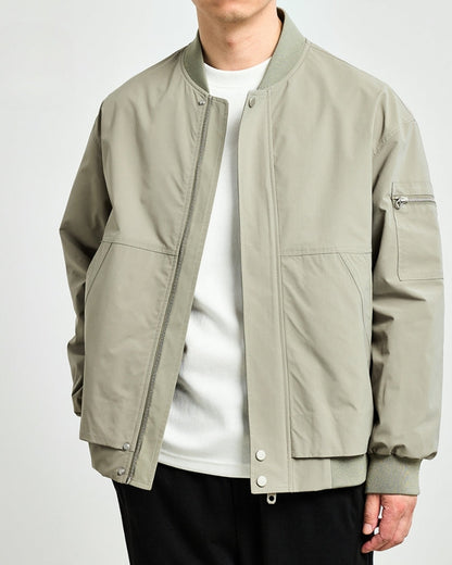 Minimalist Bomber Jacket