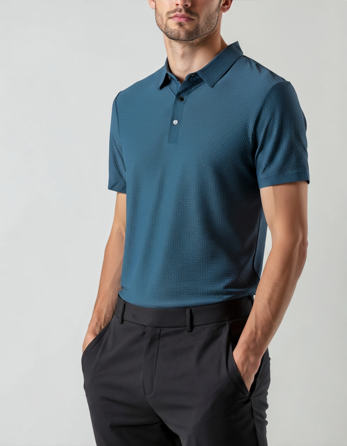Prestigio Silk Polo (Anti-Wrinkle)