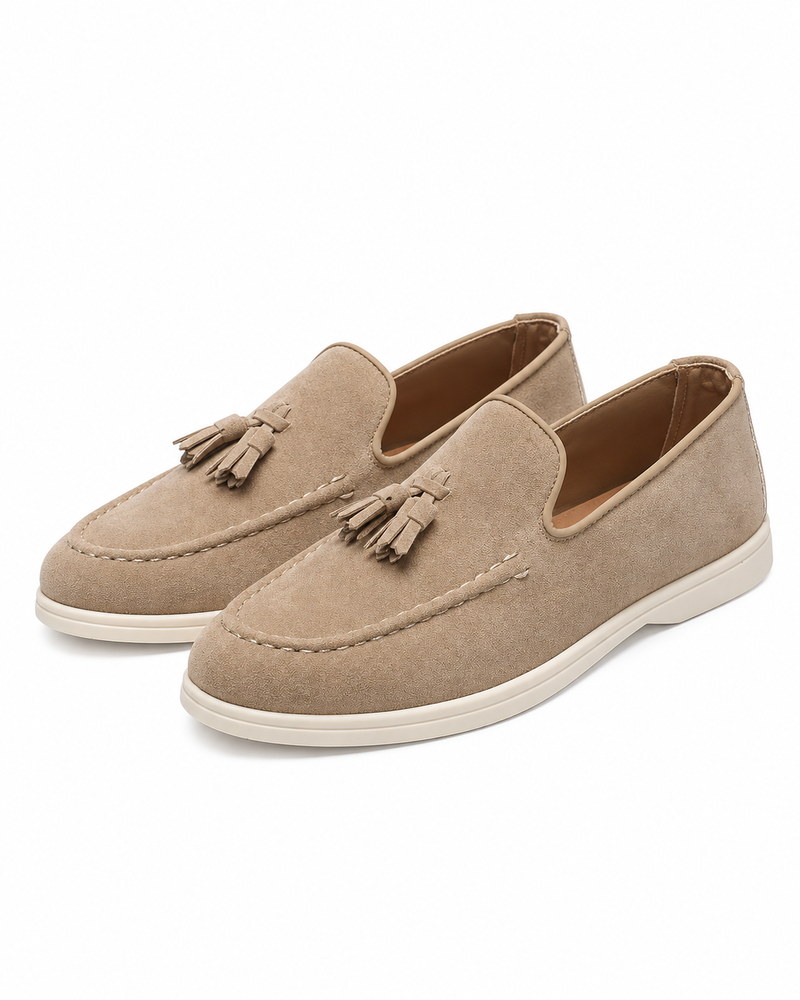 Men’s Suede Tassel Loafers